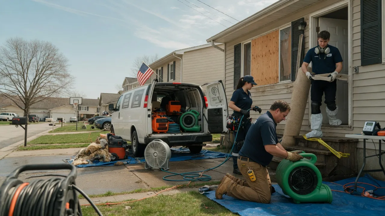 Water Damage Restoration in Rush, NY near me